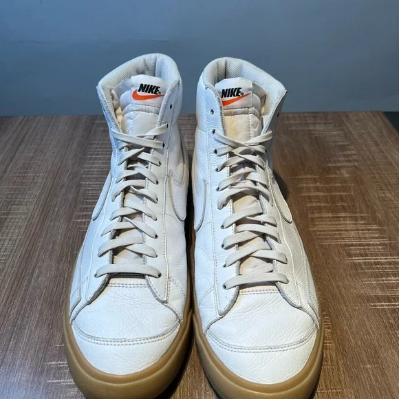 NIKE BLAZER MID '77 Men's Size 13 Shoes White Gum D07432-900 Shoes Sneakers